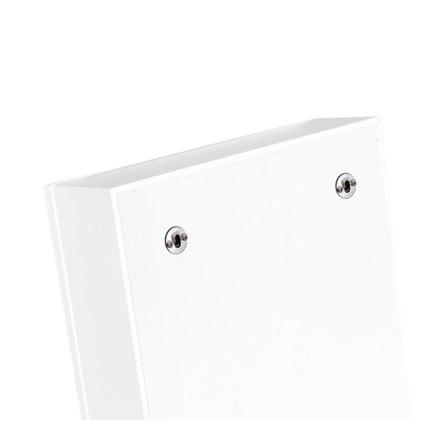 Κρεμαστή Κοσμηματοθήκη Μπιζουτιέρα με Καθρέπτη 37 x 9.5 x 112 cm HOMCOM 833-102WT