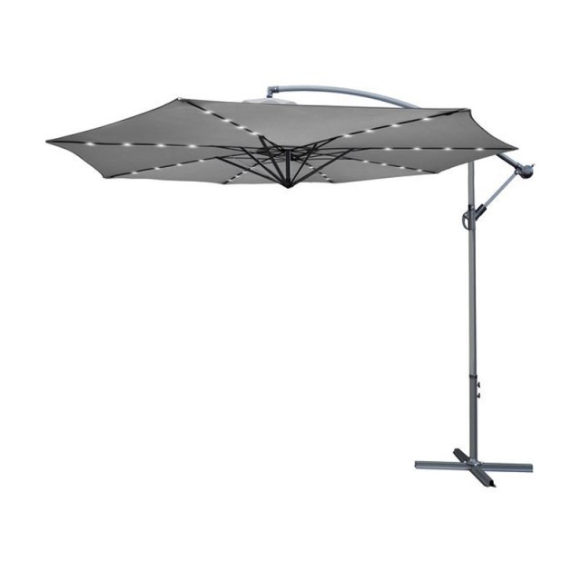 Κρεμαστή Ομπρέλα 3.5 m με LED Φωτισμό Malatec 12267