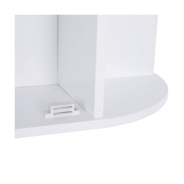 Κρεμαστό Ντουλάπι Μπάνιου με Καθρέπτη και 6 Ράφια 66 x 17 x 63 cm HOMCOM 834-203