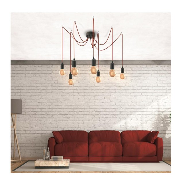 Κρεμαστό Φωτιστικό Οροφής Πολύφωτο Home Deco Factory LA12093