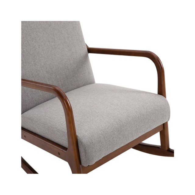 Ξύλινη Κουνιστή Πολυθρόνα 64 x 86 x 80 cm HOMCOM 833-861