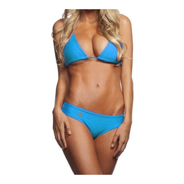 Μαγιό Slip Bikini με Σχέδιο Ήλιο Χρώματος Μπλε MWS2346 MWS2346-sole