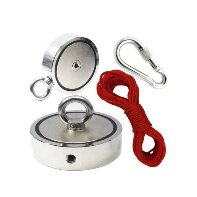 Μαγνήτης Νεοδυμίου για Ανύψωση με Περιστρεφόμενο Άγκιστρο 140 Kg Kraft&Dele KD-10415