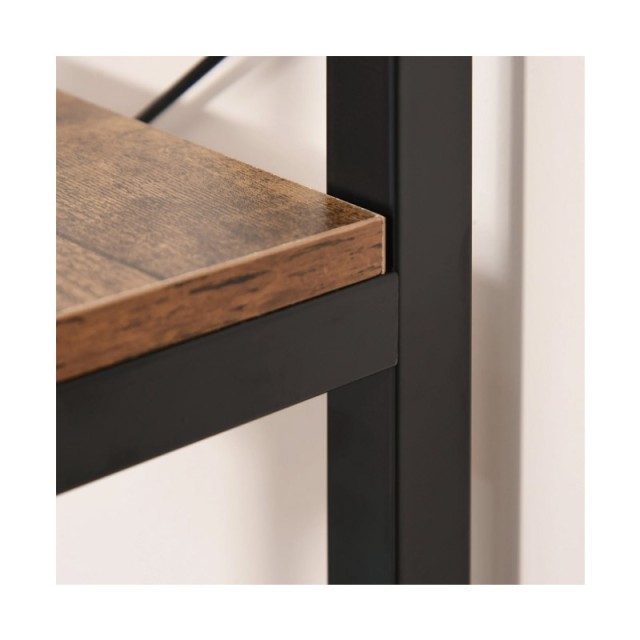 Μεταλλική Βιβλιοθήκη με 6 Ράφια 80 x 30 x 180 cm HOMCOM 836-279