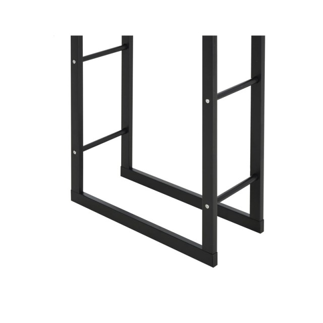 Μεταλλική Ξυλιέρα Τζακιού 60 x 25 x 150 cm HOMCOM 820-148