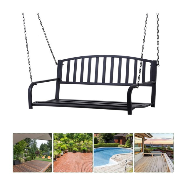 Μεταλλική Κούνια 127 x 60 x 53 cm Outsunny 84A-035