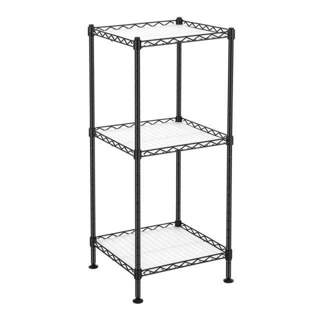 Μεταλλική Ραφιέρα Μπάνιου με 3 Ράφια 30 x 30 x 73 cm Songmics LGR103B01