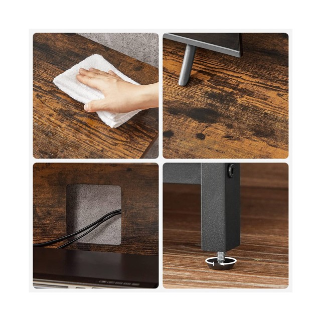 Μεταλλικό Έπιπλο Τηλεόρασης 120 x 40 x 50 cm VASAGLE LTV060B01