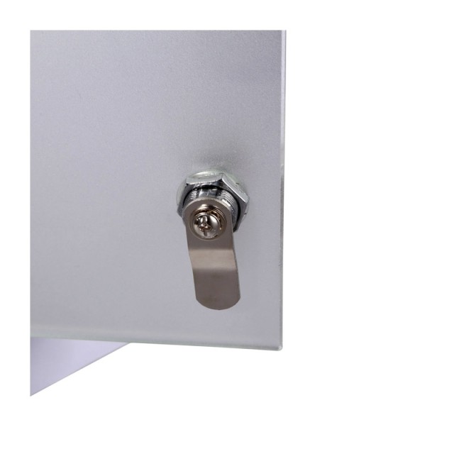 Μεταλλικό Ντουλάπι Φαρμακείου 60 x 30 x 12 cm Χρώματος Ασημί HOMCOM 02-0330