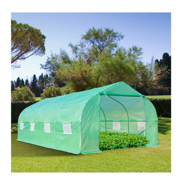 Μεταλλικό Θερμοκήπιο Τούνελ 6 x 3 x 2 m Outsunny 845-011