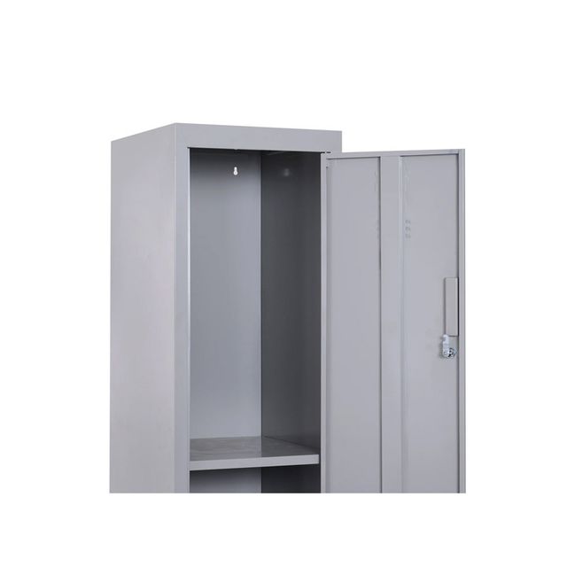 Μεταλλικό Ντουλάπι Αποθήκευσης 38 x 46 x 180 cm Vinsetto 913-008GY