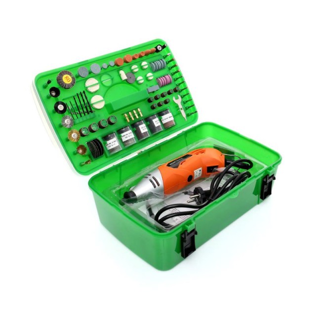 Mini Λειαντήρας 170 W με Θήκη και Αξεσουάρ Kraft&Dele ΚD-10281 KD-10281