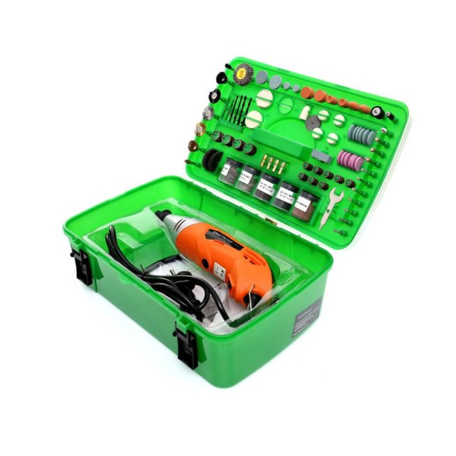 Mini Λειαντήρας 170 W με Θήκη και Αξεσουάρ Kraft&Dele ΚD-10281 KD-10281