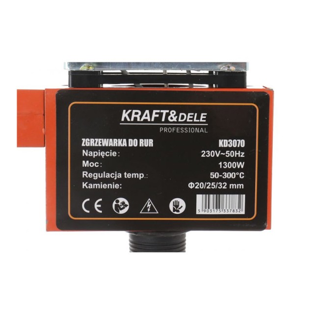 Μηχανή Συγκόλλησης Σωλήνων 1300 W Kraft&Dele KD-3070