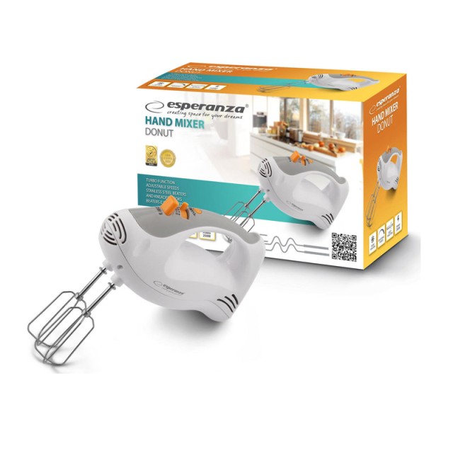 Μίξερ Χειρός 250 W Esperanza Donut EKM009