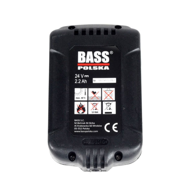 Μπαταρία Λιθίου 2.2 Ah Li-Ion 24 V Bass Polska BP-5837