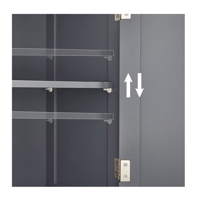 Ντουλάπι Νιπτήρα 60 x 30 x 60 cm VASAGLE BBC001G01