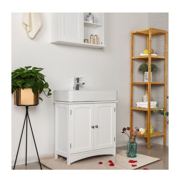 Ντουλάπι Νιπτήρα 60 x 60 x 30 cm Songmics BBC01WT