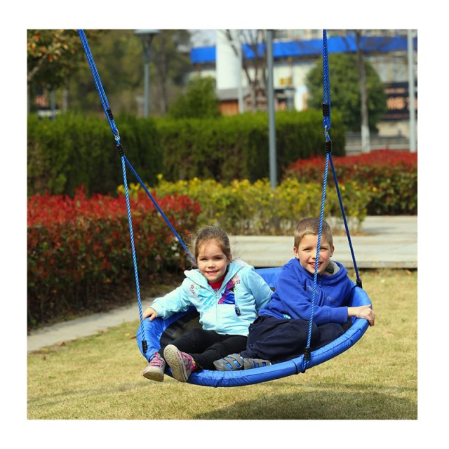 Παιδική Στρογγυλή Κούνια 100 x 180 cm HOMCOM 344-005