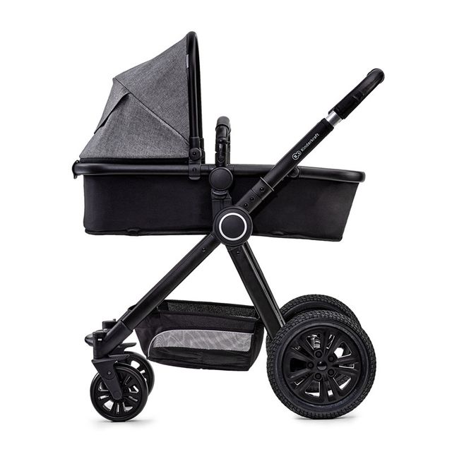 Παιδικό Καρότσι 3 σε 1 Χρώματος Μαύρο KinderKraft VEO