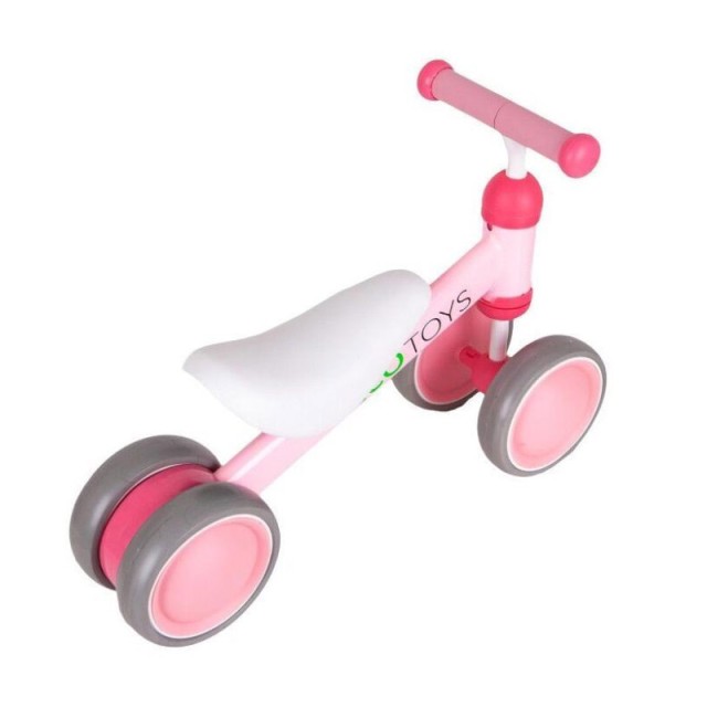 Παιδικό Ποδήλατο Ισορροπίας Χρώματος Ροζ Ecotoys Walk on Walker JM-118-Pink