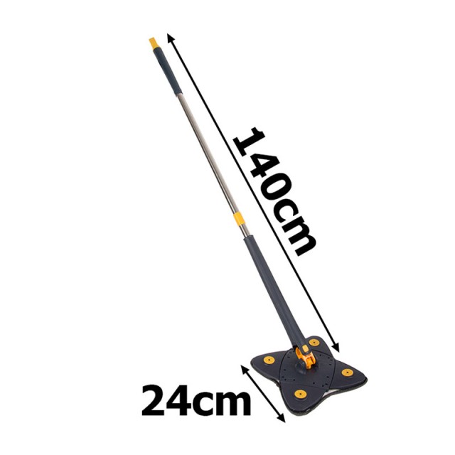 Περιστροφική Επίπεδη Σφουγγαρίστρα 24 x 24 cm Verk Group 5907451354445