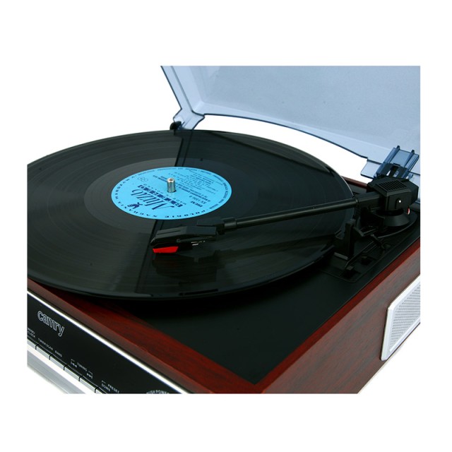 Πικάπ με Bluetooth/MP3/USB/SD/Recording και Τηλεχειριστήριο Camry CR-1168