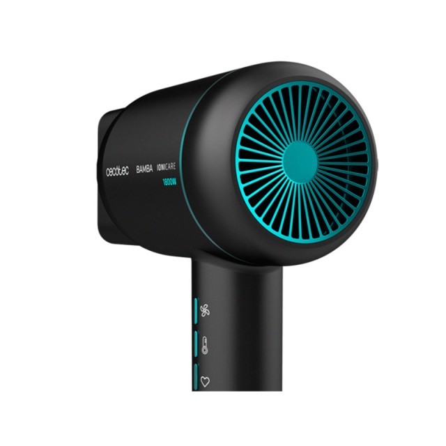 Πιστολάκι Μαλλιών με Ιονιστή 1800 W Cecotec Bamba IoniCare 6000 RockStar Ice CEC-04227