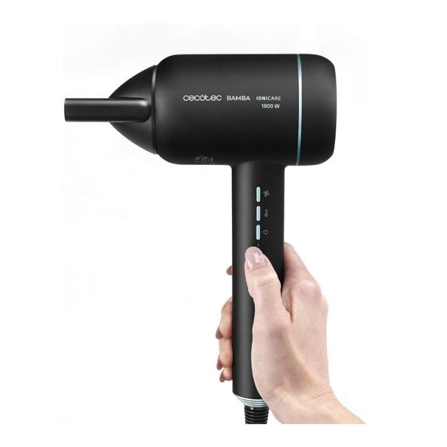 Πιστολάκι Μαλλιών με Ιονιστή 1800 W Cecotec Bamba IoniCare 6000 RockStar Ice CEC-04227
