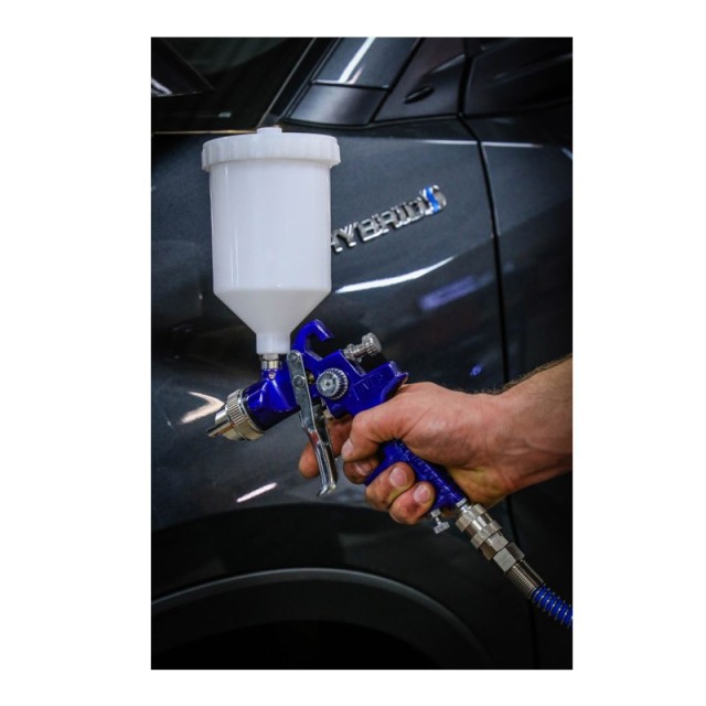 Πιστόλι Βαφής Αέρος Άνω Δοχείου 1.4 και 1.7 mm με Ρυθμιστή Πίεσης TAGRED TA133