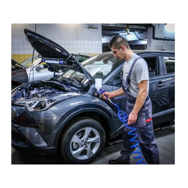 Πιστόλι Βαφής Αέρος Άνω Δοχείου 1.4 και 1.7 mm με Ρυθμιστή Πίεσης TAGRED TA133