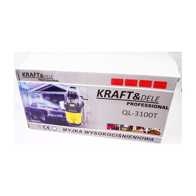 Πλυστικό Μηχάνημα Υψηλής Πίεσης 200 Bar Kraft&Dele KD-435