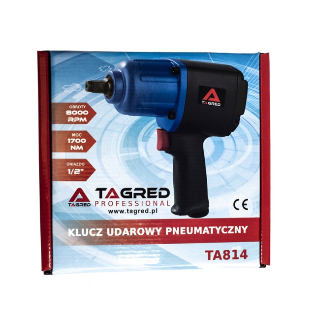 Πνευματικό Μπουλονόκλειδο 1/2 1700 Nm TAGRED TA814