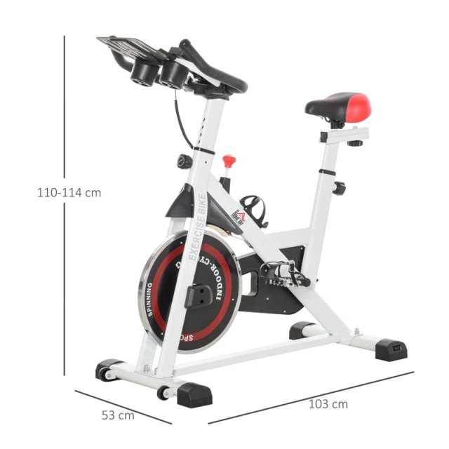 Ποδήλατο Γυμναστικής Spinning HOMCOM A90-146V01