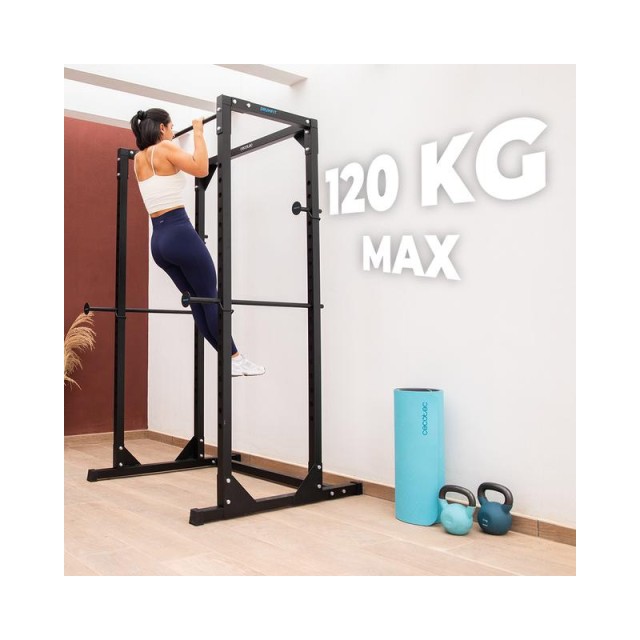 Πολυόργανο Γυμναστικής 117 x 119 x 210 cm Cecotec DrumFit PowerRack 1000 CEC-07190