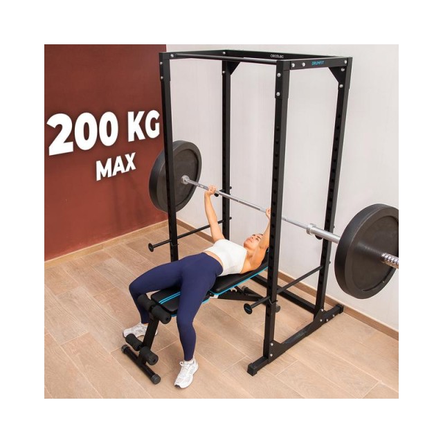 Πολυόργανο Γυμναστικής 117 x 119 x 210 cm Cecotec DrumFit PowerRack 1000 CEC-07190