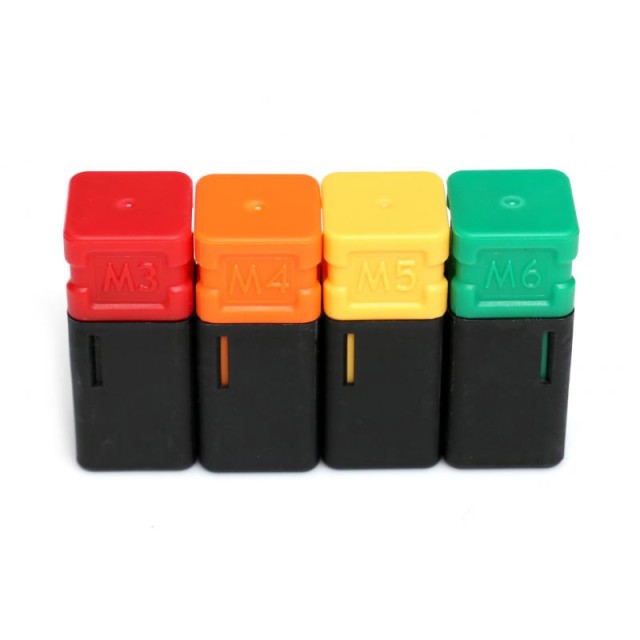 Σετ Πριτσιναδόρος Σπειρωμάτων Χειρός με 4 Μύτες M3-36 Kraft&Dele KD-10551