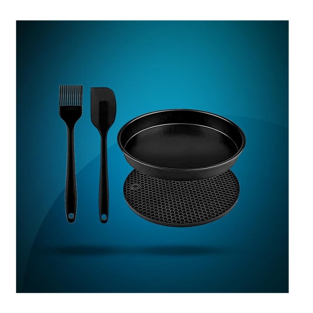 Ψηφιακή Φριτέζα Αέρος 5.5 Lt 1700 W Cecofry Full InoxBlack 5500 Connected Pack Cecotec CEC-03319