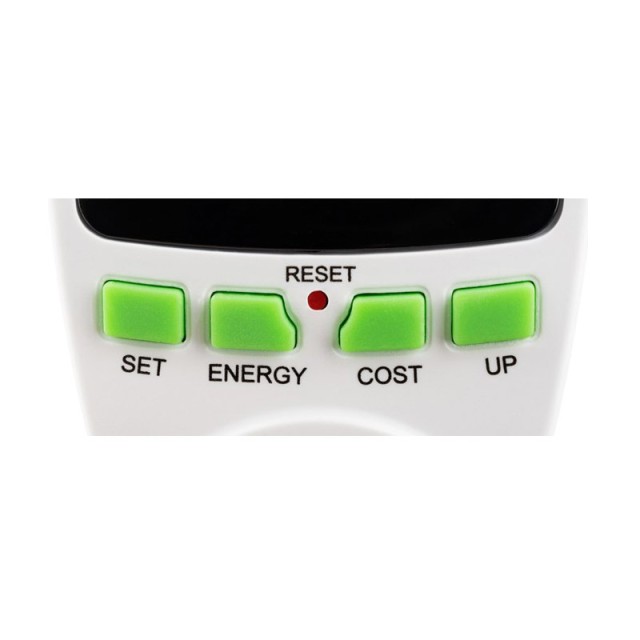 Ψηφιακός Μετρητής Κατανάλωσης Ρεύματος 1-3680W SPM 12155