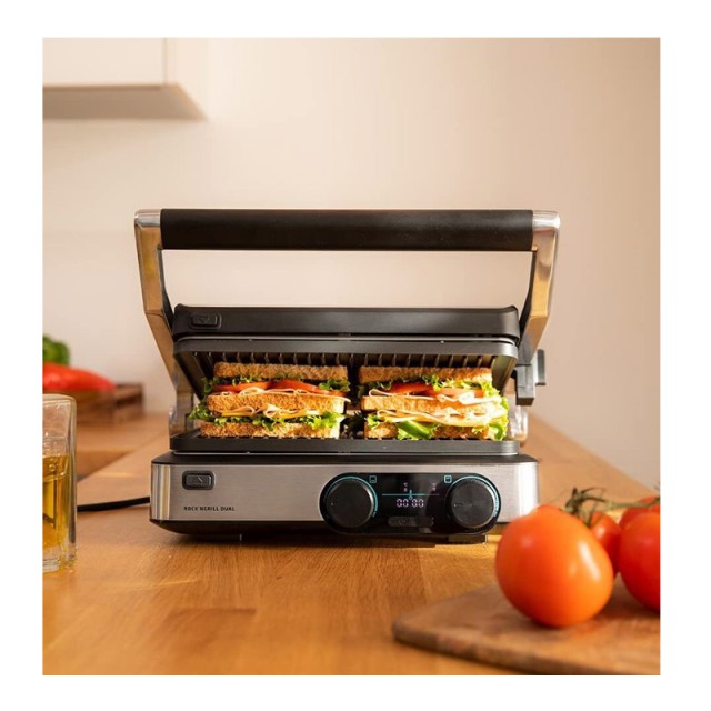 Ψηστιέρα - Γκριλιέρα 2000 W Rock’n Grill Dual Cecotec CEC-03099