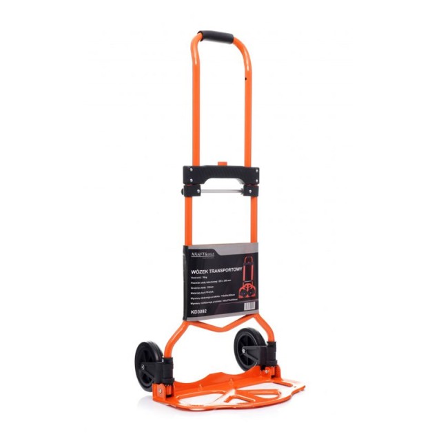 Πτυσσόμενο Καρότσι Μεταφοράς 70 Kg 385 x 375 x 950 mm Kraft&Dele KD-3092