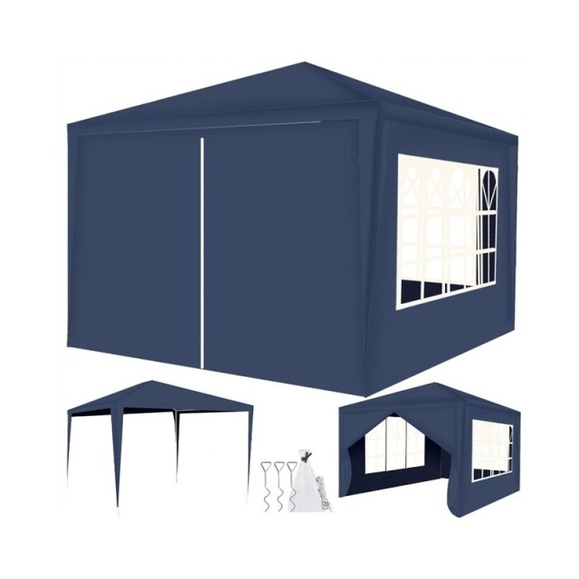 Πτυσσόμενο Κιόσκι Κήπου 3 x 3 x 2.5 m Malatec 12876