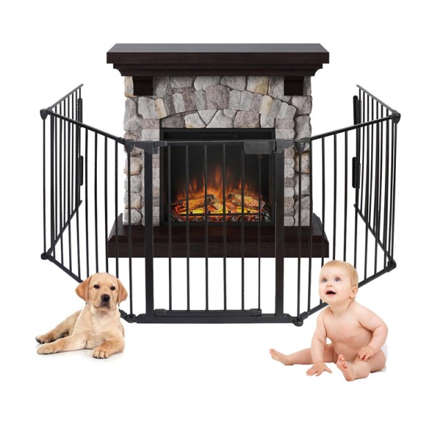 Πτυσσόμενο Προστατευτικό Ασφαλείας για Τζάκι - Διαχωριστικό Χώρου 3 m Bakaji 02835828