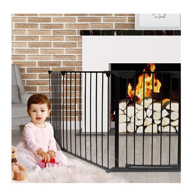 Πτυσσόμενο Προστατευτικό Ασφαλείας για Τζάκι - Διαχωριστικό Χώρου 3 m Bakaji 02835828