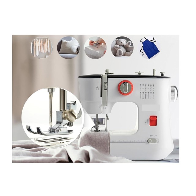 Ραπτομηχανή με 12 Διαφορετικές Ραφές και Πεντάλ Verk Group 5907451350430