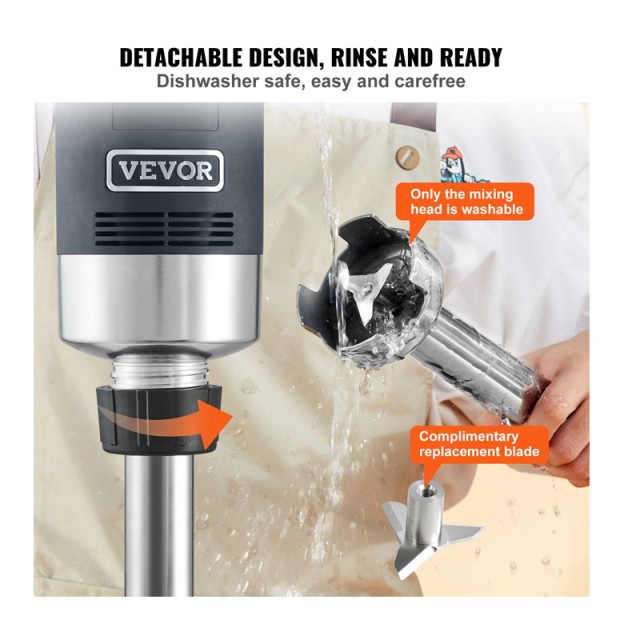 Ραβδομπλέντερ Χειρός με Άξονα 304 mm 750 W VEVOR ZXSCJBQYCBSDJVG6KV2