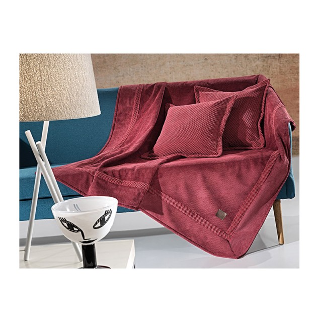 Ριχτάρι Πολυθρόνας 170 x 150 cm Rubicon Burgundy Guy Laroche 1133086222004