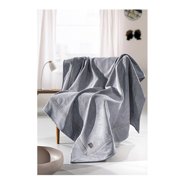 Ριχτάρι Τετραθέσιου Καναπέ 170 x 350 cm Rubicon Silver Guy Laroche 1133086122020