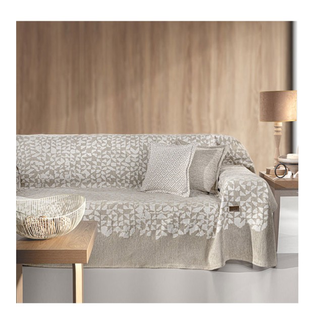 Ριχτάρι Τριθέσιου Καναπέ 180 x 300 cm Duomo Natural Guy Laroche 1133030123042