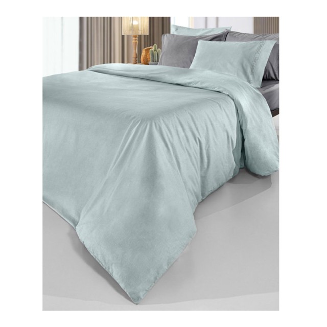 Σεντόνι Διπλό 200 x 265 cm 100% Βαμβάκι Περκάλι Color Plus Mint Guy Laroche 1110092123083
